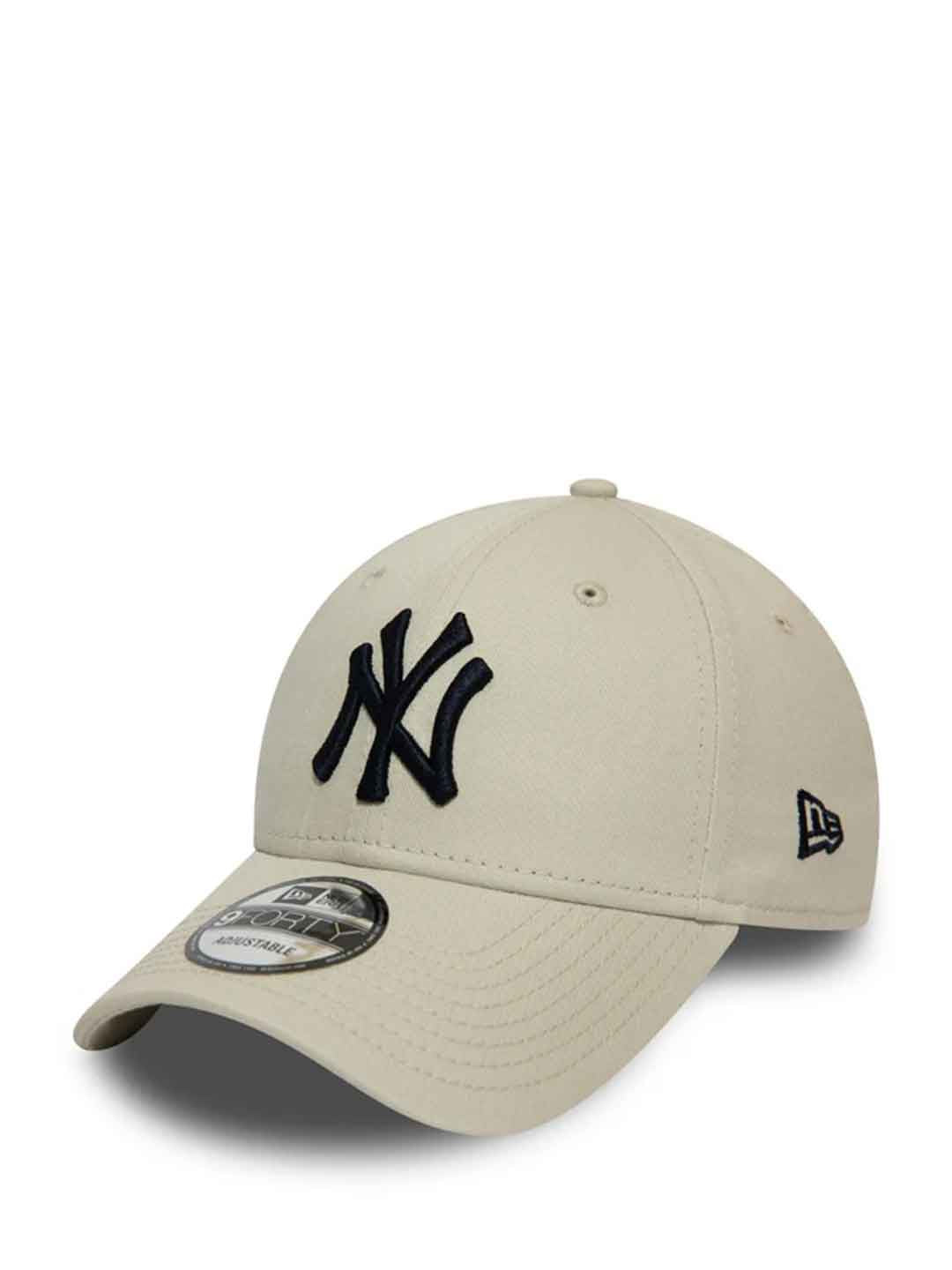 New Era 9Forty cappello beige logo nero NY 12380590 BEIGE NEW ERA 
