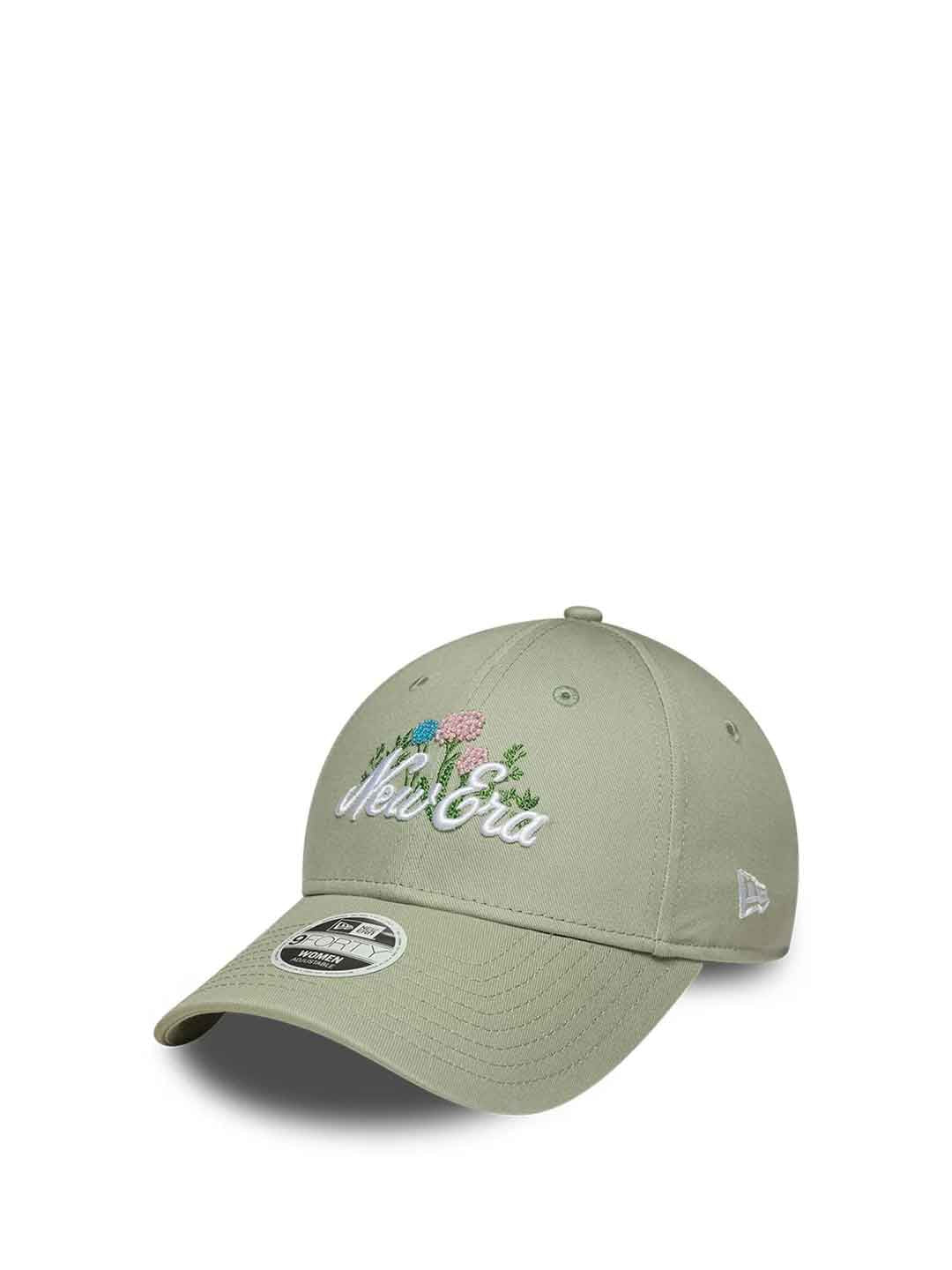 New Era 9Forty cappello verde con fiori 60856276 VERDE NEW ERA 