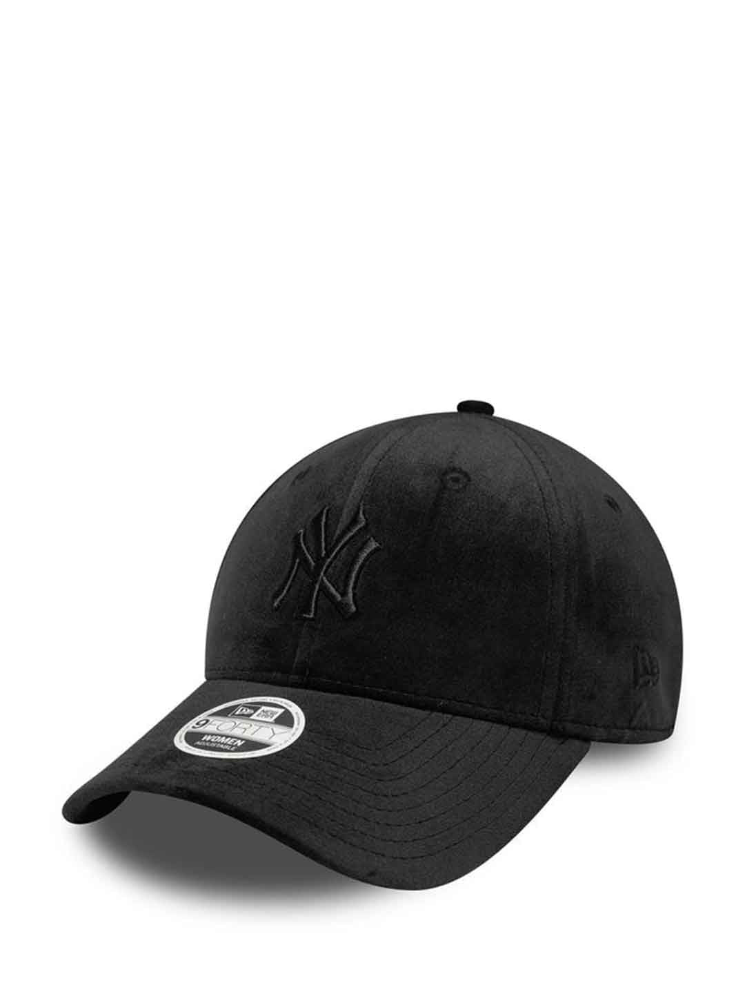 New Era 9Forty cappello nero in velluto NY 69758956 NERO NEW ERA 