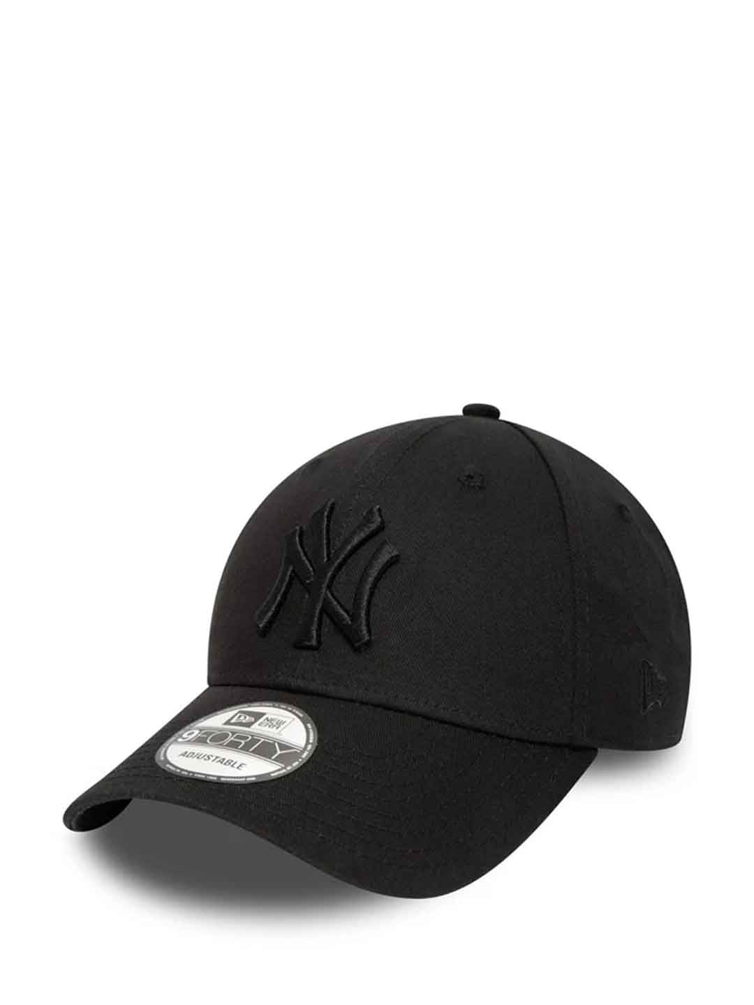 New Era 9Forty cappello nero con logo nero NY 80468932 NERO NEW ERA 