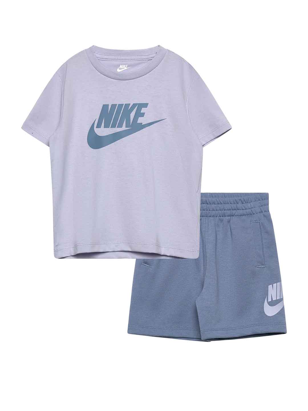 Nike coordinato kids azzurro 12-24 mesi 66L596-U1T AZZURRO NIKE 