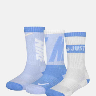 Nike calzini kids azzurro set da 3 paia 23-35 BN0679 B9F AZZURRO NIKE 
