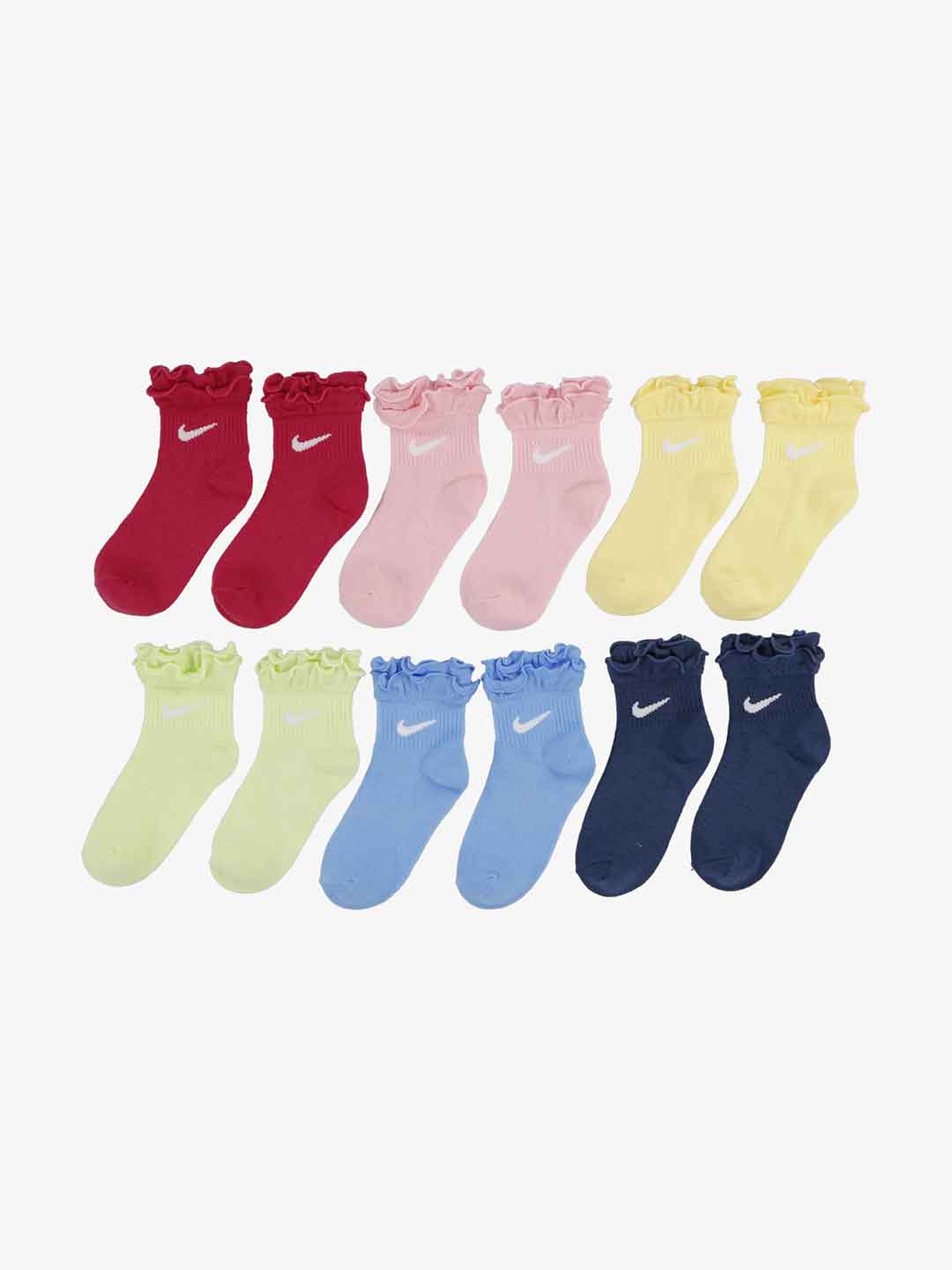 Nike calzini kids rosa set da 6 paia NN1285 V12 ROSA NIKE 