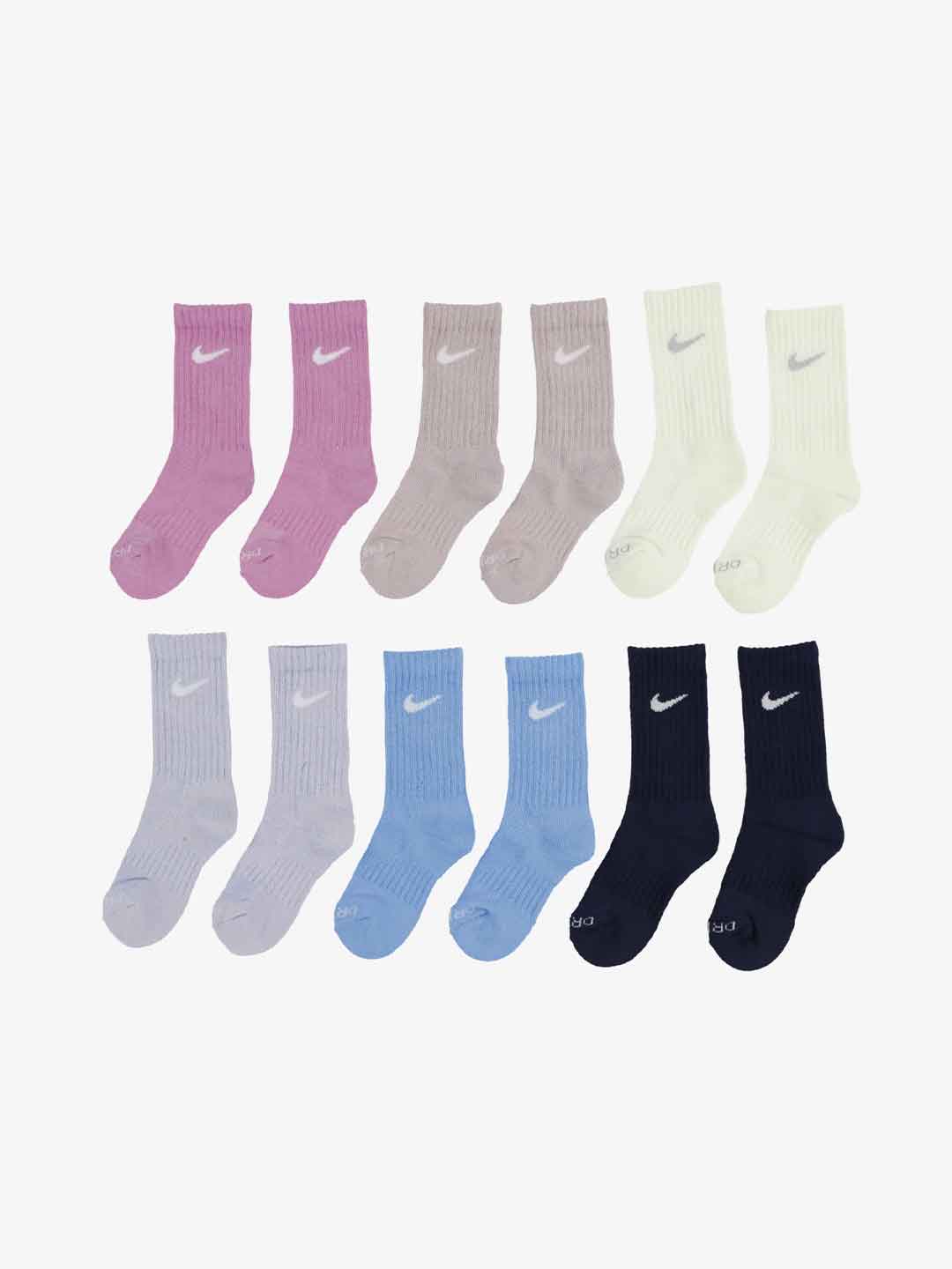 Nike calzini kids lilla set da 6 paia UN00019 P64 LILLA NIKE 
