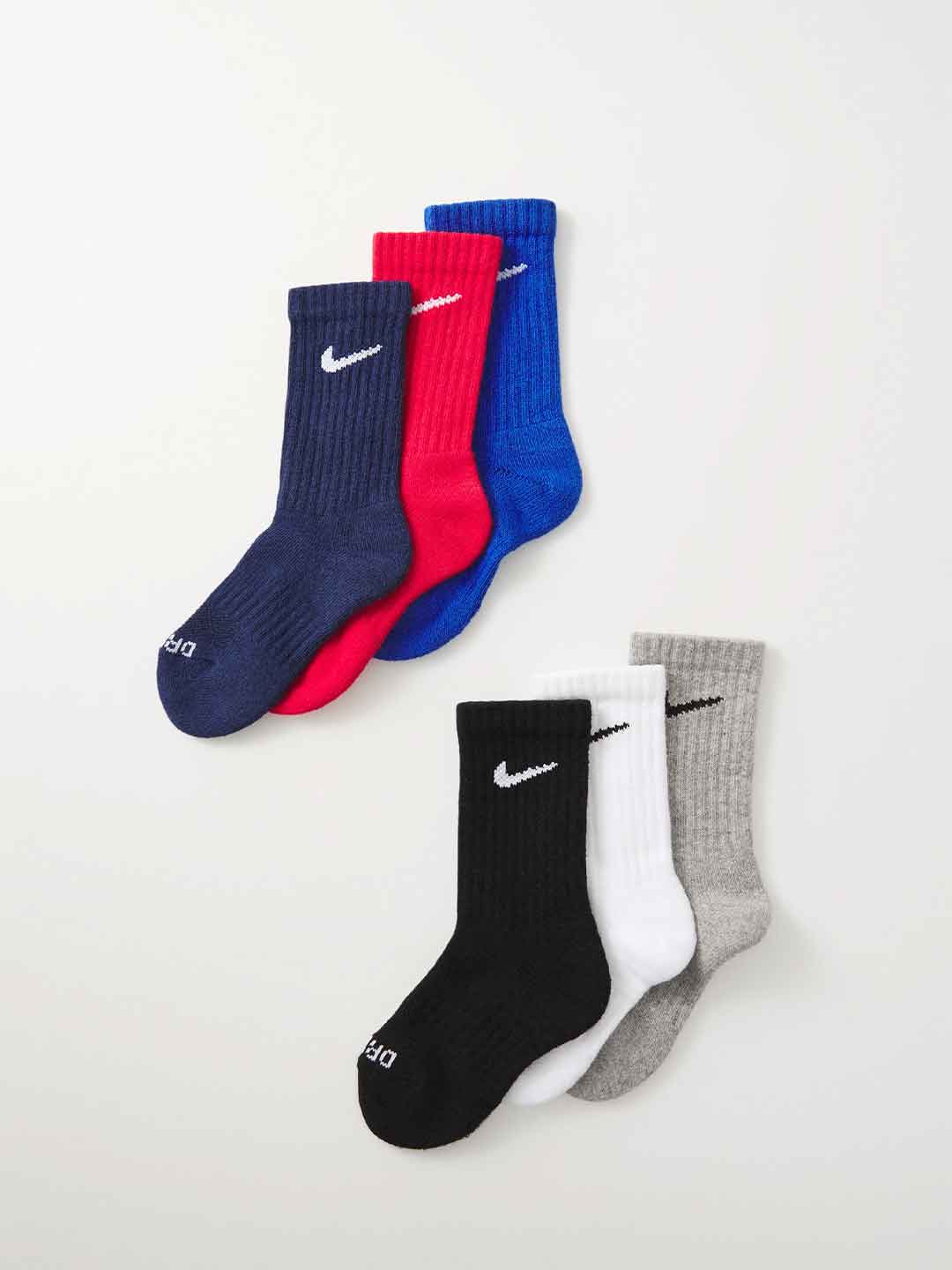Nike calzini kids blu set da 6 paia 27-35 UN0019 F66 BLU NIKE 