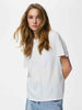 Pieces t-shirt bianco basic