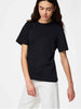 Pieces t-shirt nero basic