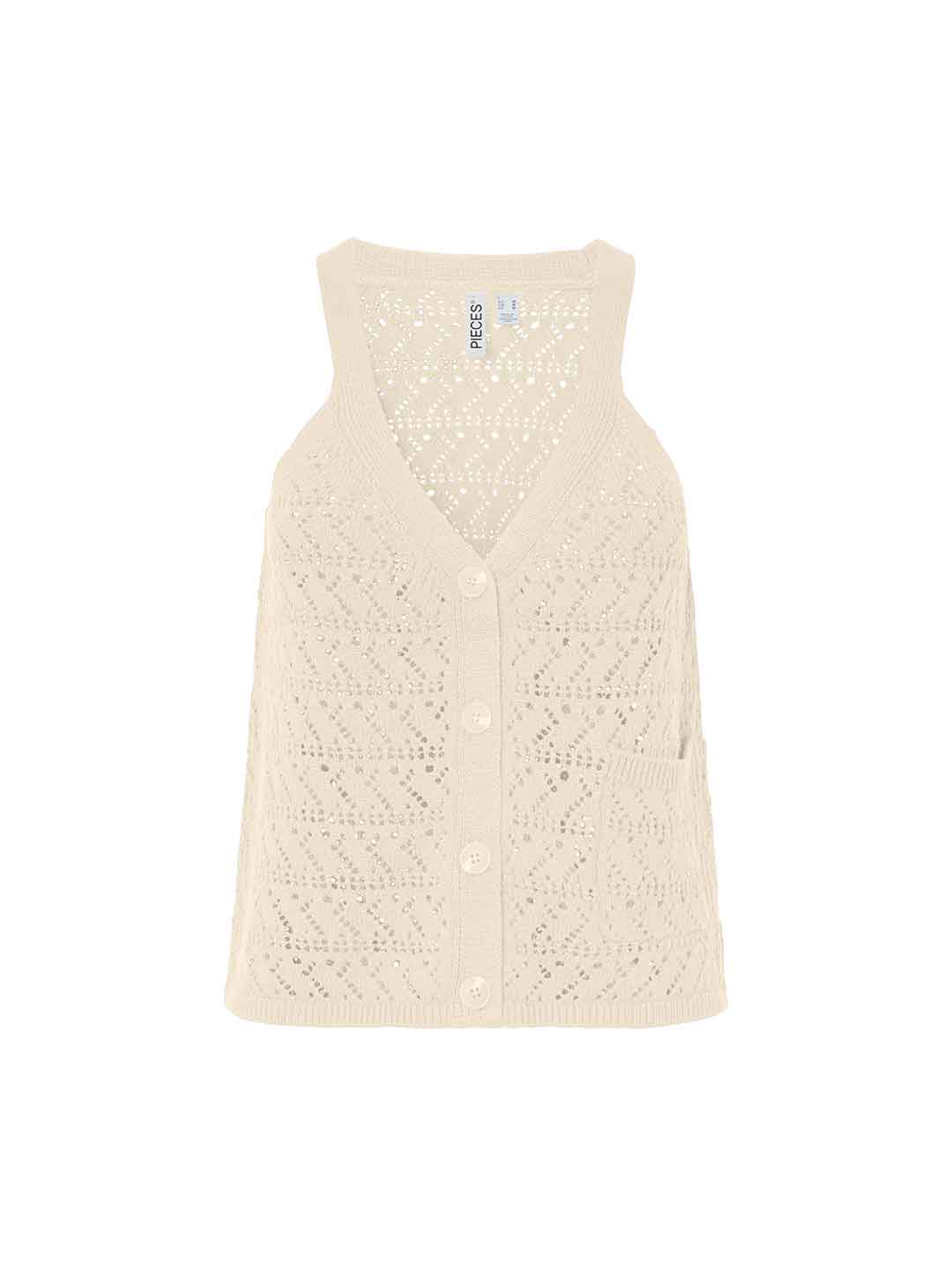 Pieces top panna in crochet 17164476 PANNA PIECES 