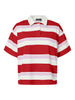 Pieces t-shirt panna a righe
