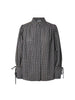 Pieces camicia blu a quadri