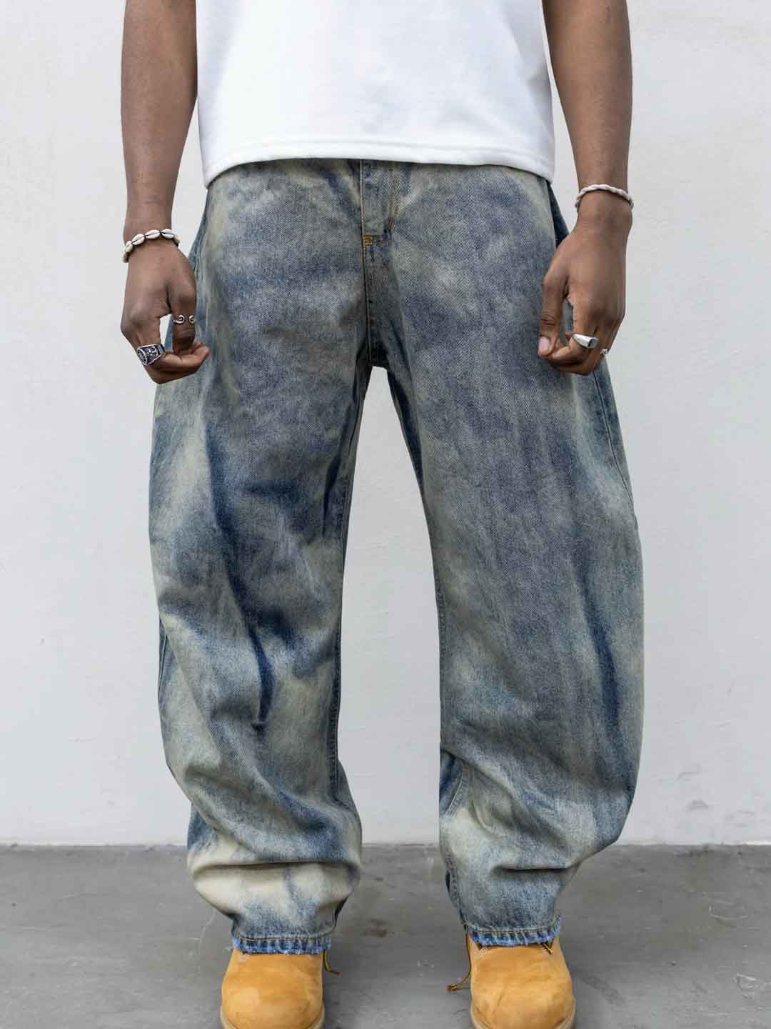 Present Day jeans blu modello balloon PRS111 BLU PRESENT DAY 