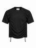 Present Day t-shirt bianco con coulisse