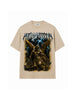Present Day t-shirt beige con angelo