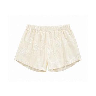 Pype shorts kids panna con ricami 6-14 anni FIJI PANNA PYPE 