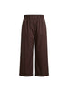 Tensione In pantalone marrone in cotone