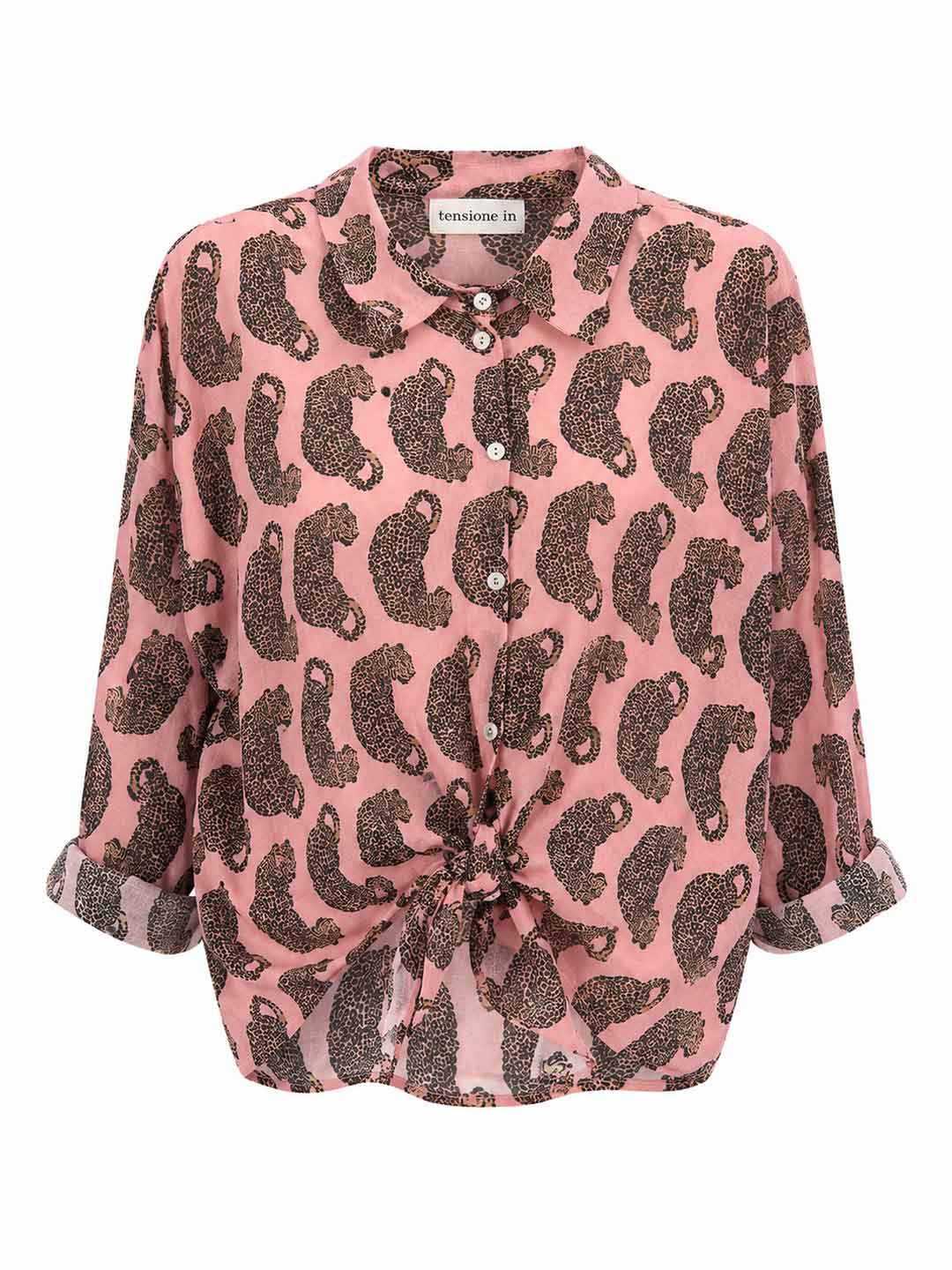 Tensione In camicia fantasia in mussola 39778 FANTASIA TENSIONE IN 