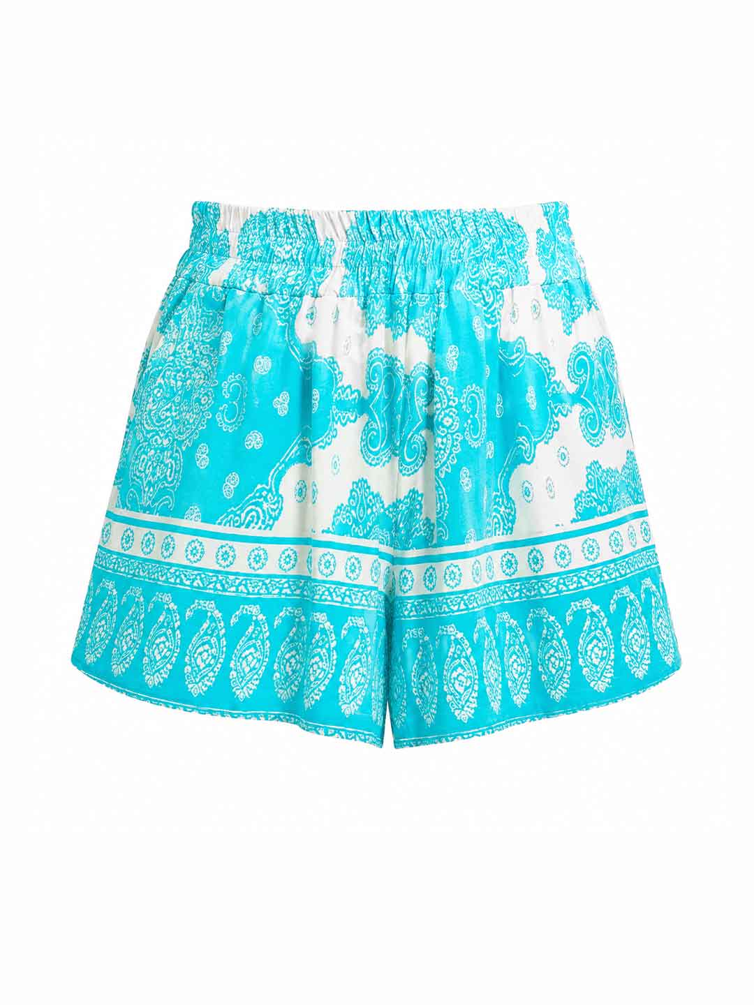 Tensione In shorts turchese fantasia bandana PE260381 TURCHESE TENSIONE IN 