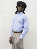 Tokyo camicia celeste a righe