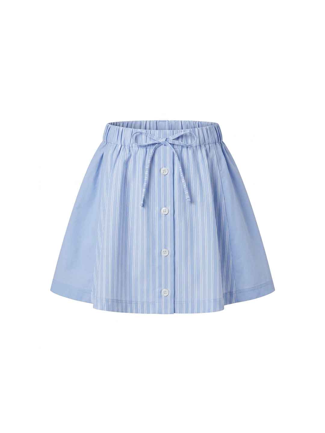 Vicolo gonna kids azzurro a righe 4-14 anni 3146G00427 AZZURRO VICOLO 