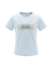 Vicolo t-shirt kids azzurro con logo glitter 2-14 anni