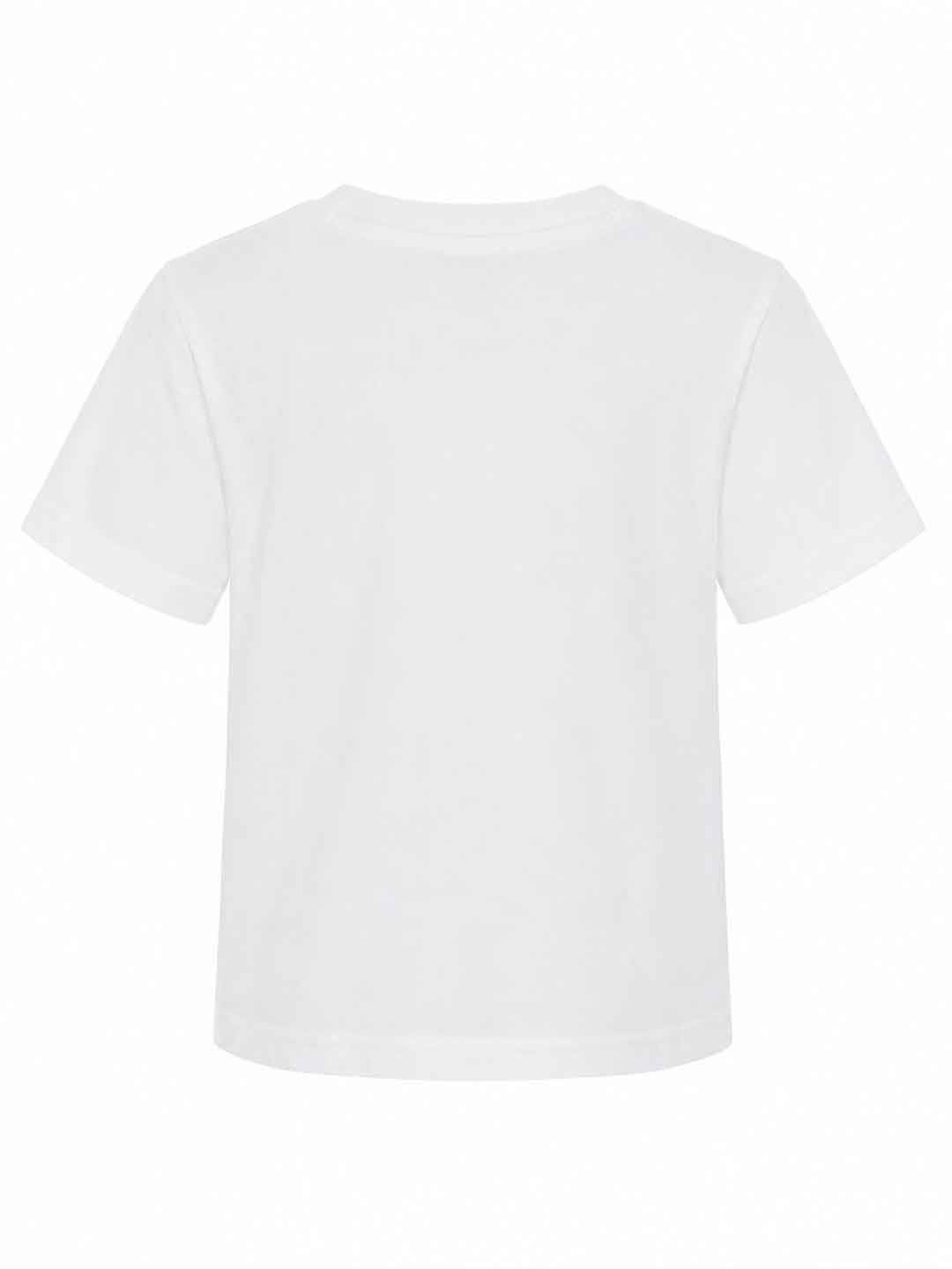 Vicolo t-shirt kids rosa con logo 3146M00416 BIANCO VICOLO 