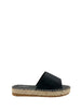 Vivienne D sandalo nero espadrillas