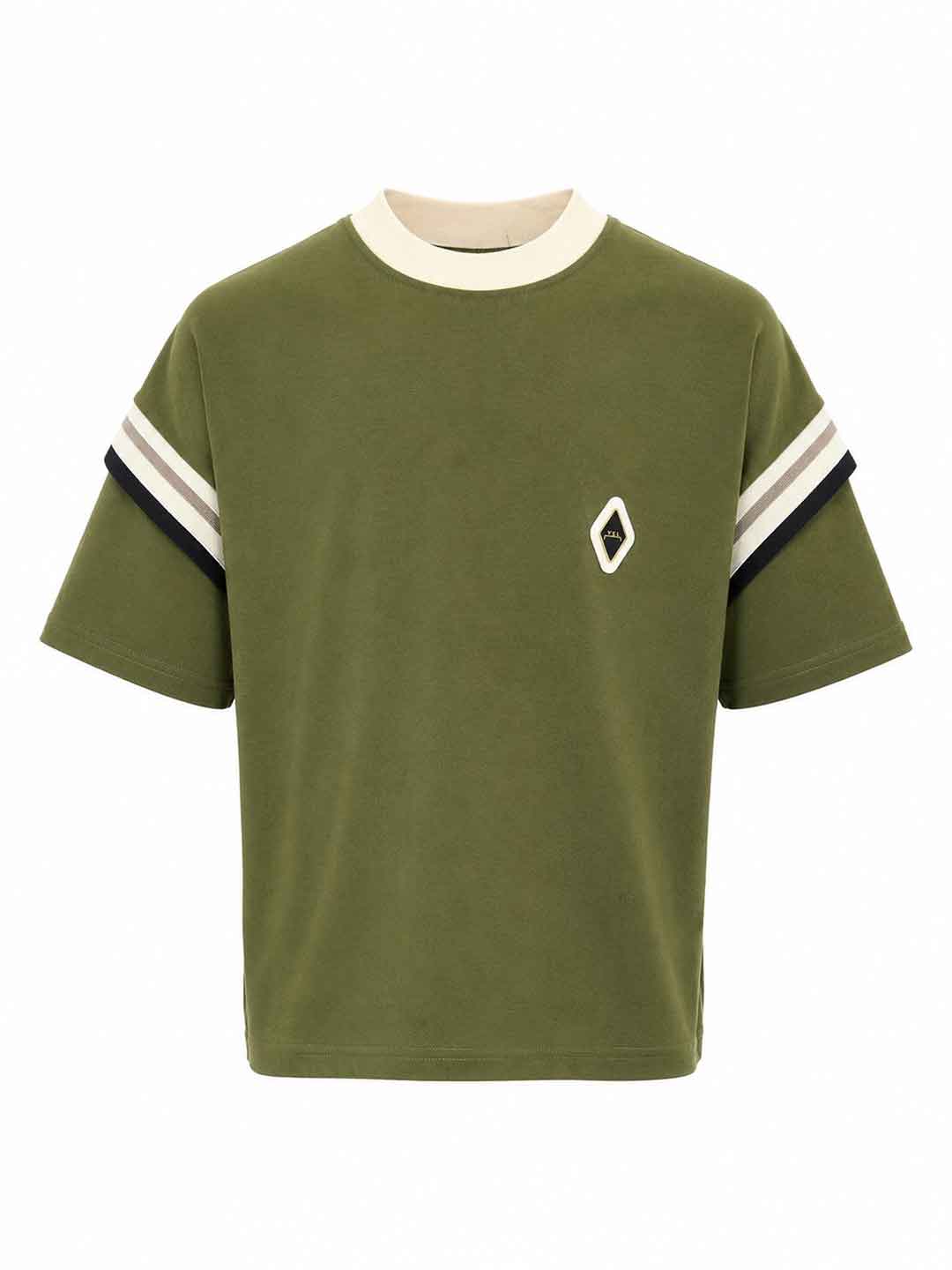 Yes London t-shirt kids verde 2-16 anni JR2201 VERDE YES LONDON 