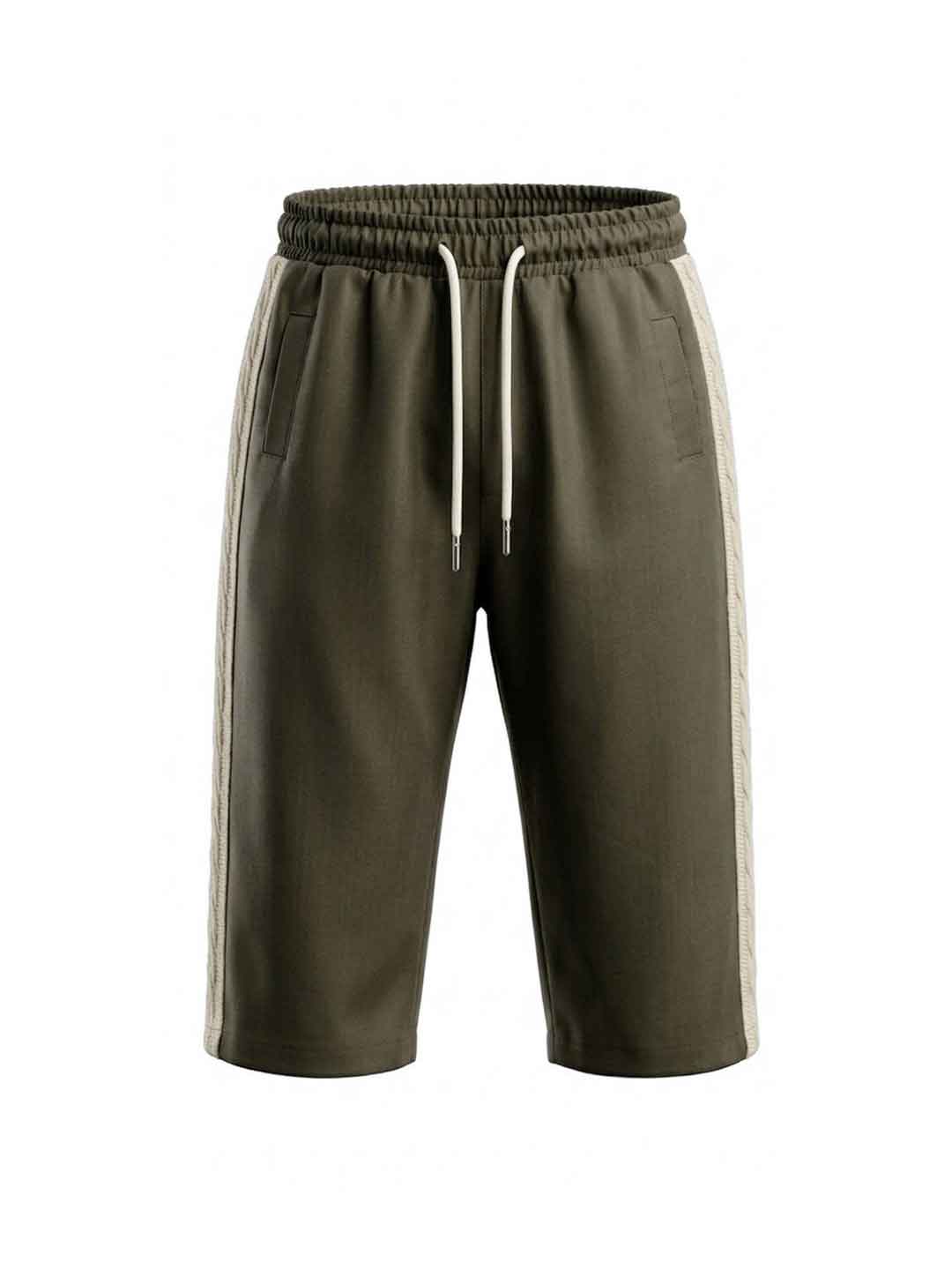 Yes London pantalone kids verde con banda panna 2-16 anni JR3123 VERDE YES LONDON 