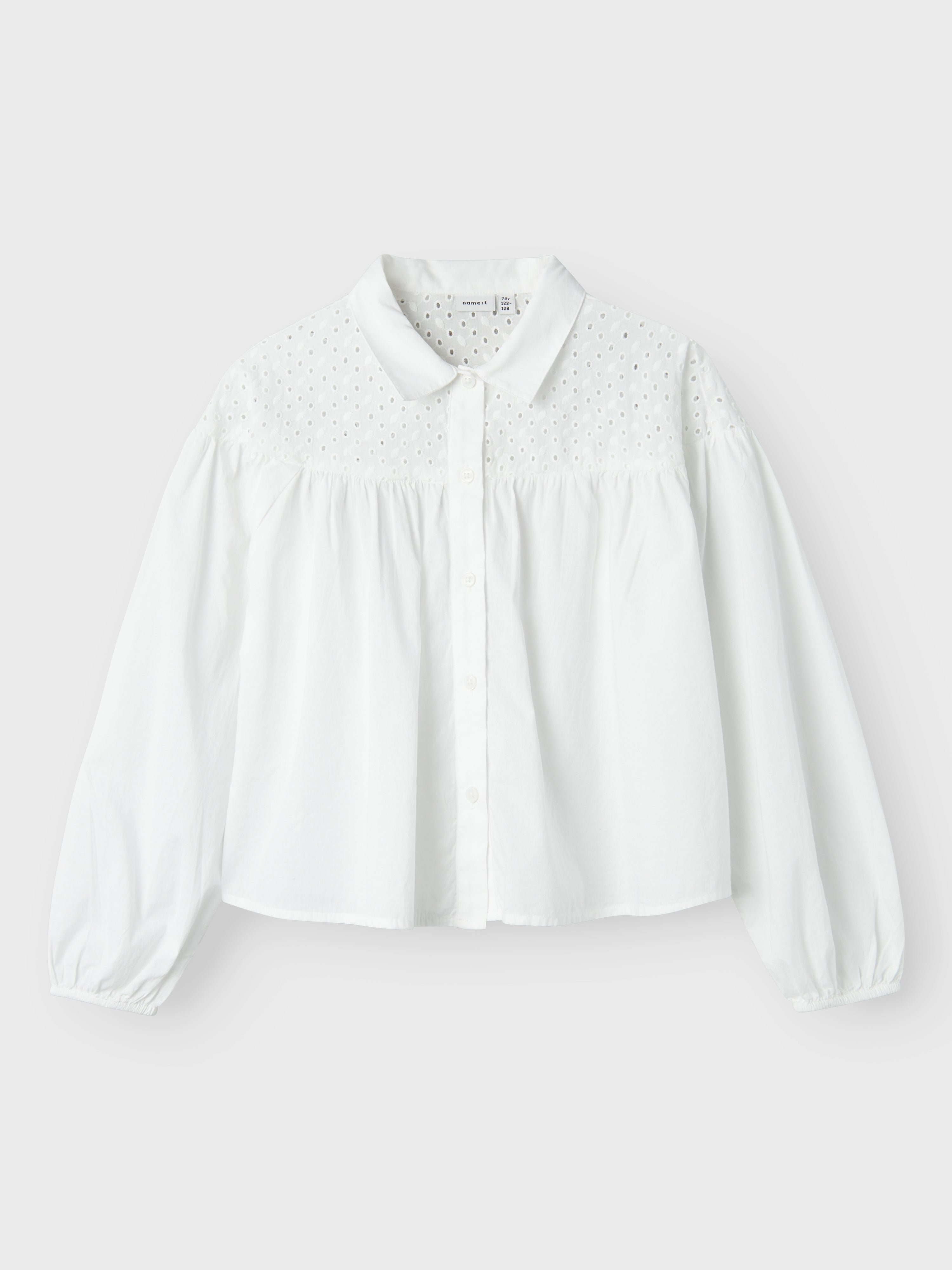 Name It camicia kids bianco in pizzo 13237457 BIANCO NAME IT 