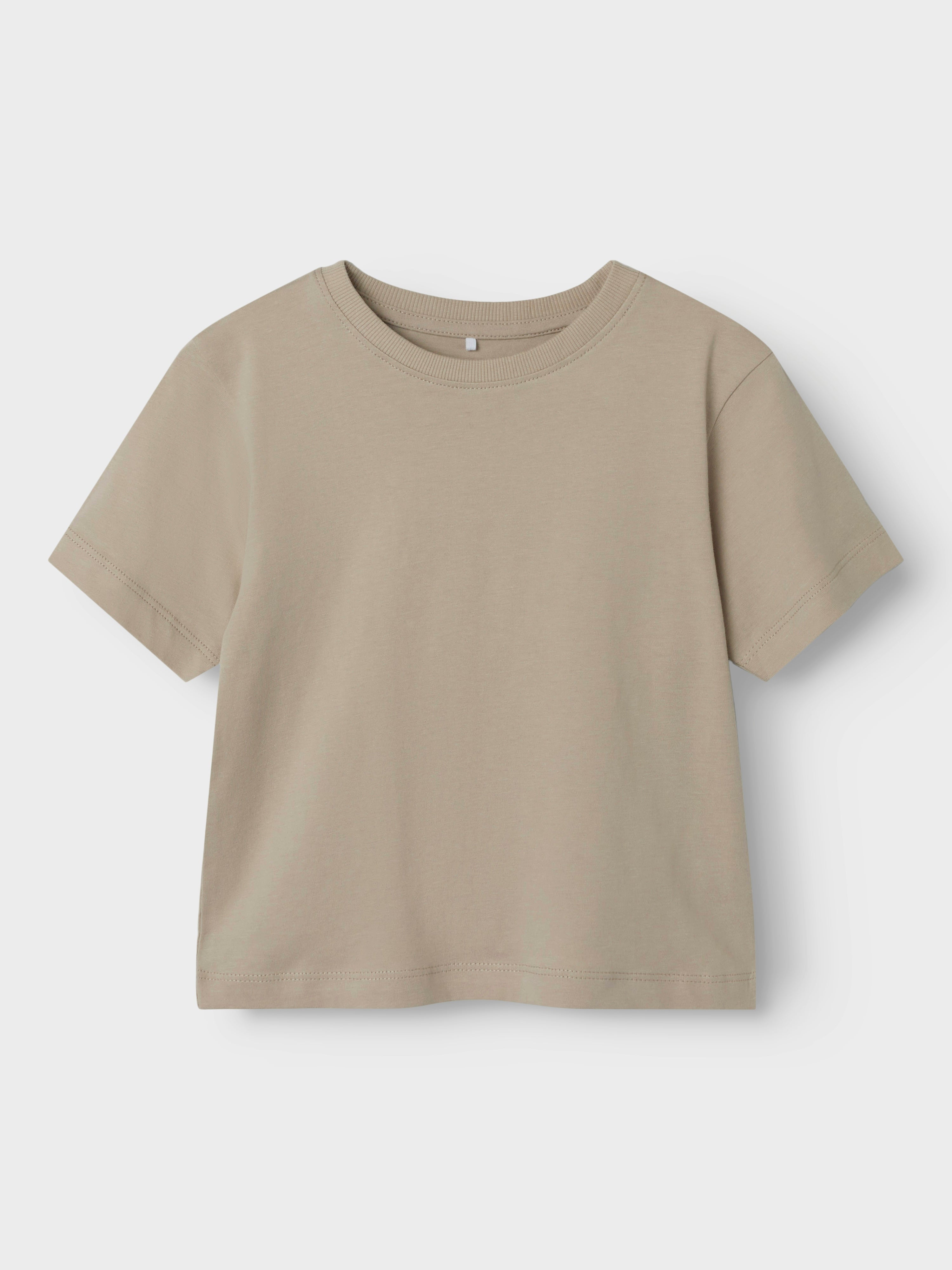 Name It t-shirt kids beige basic 13239037 BEIGE NAME IT 