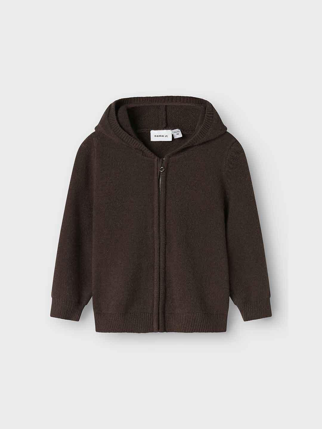 Name It cardigan kids marrone con cappuccio 13247699 MARRONE NAME IT 