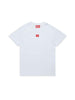 Diesel Tx Diego t-shirt kids bianco con patch