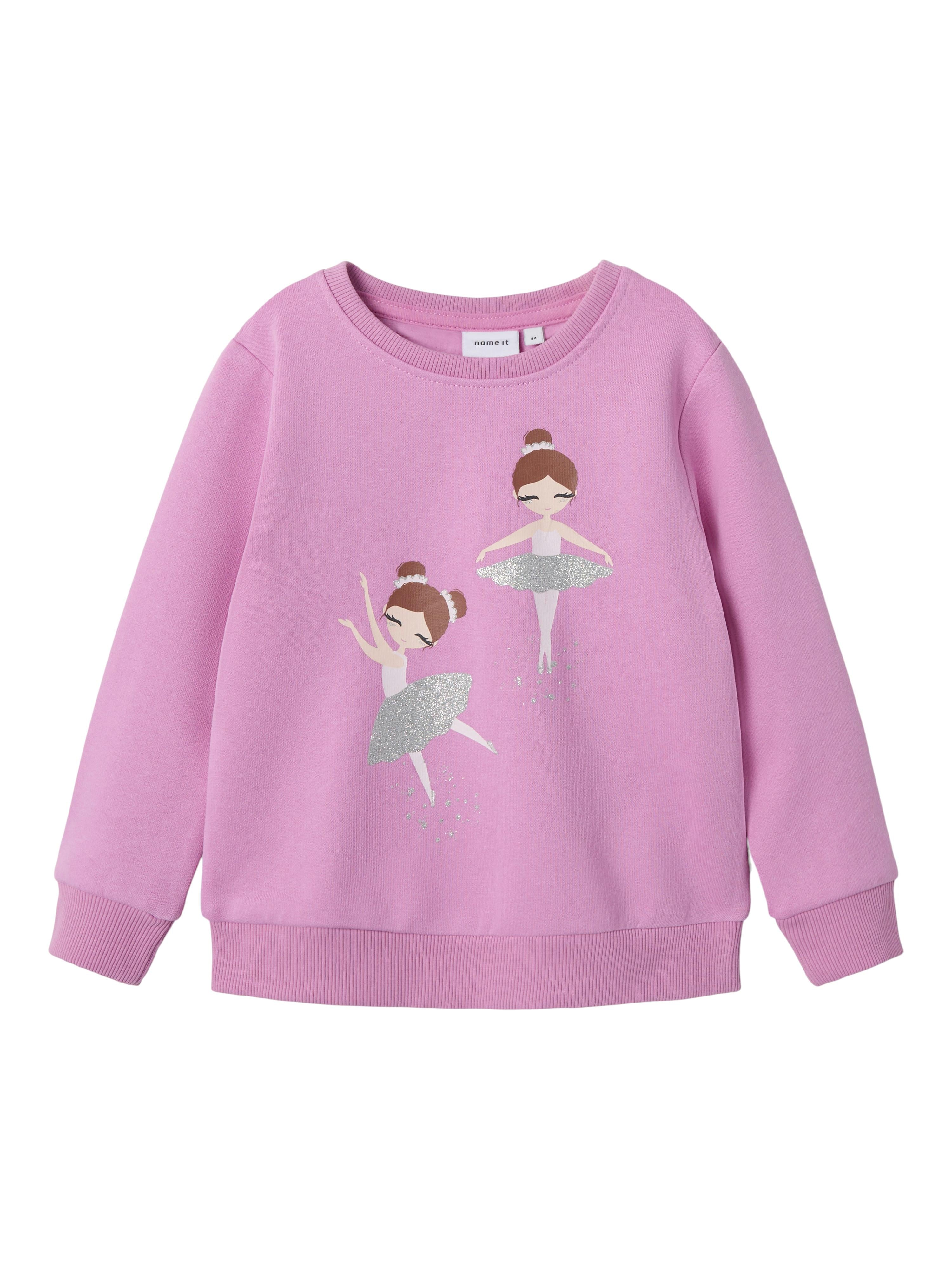 Name It felpa kids rosa girocollo stampa ballerine 13231112 ROSA NAME IT 