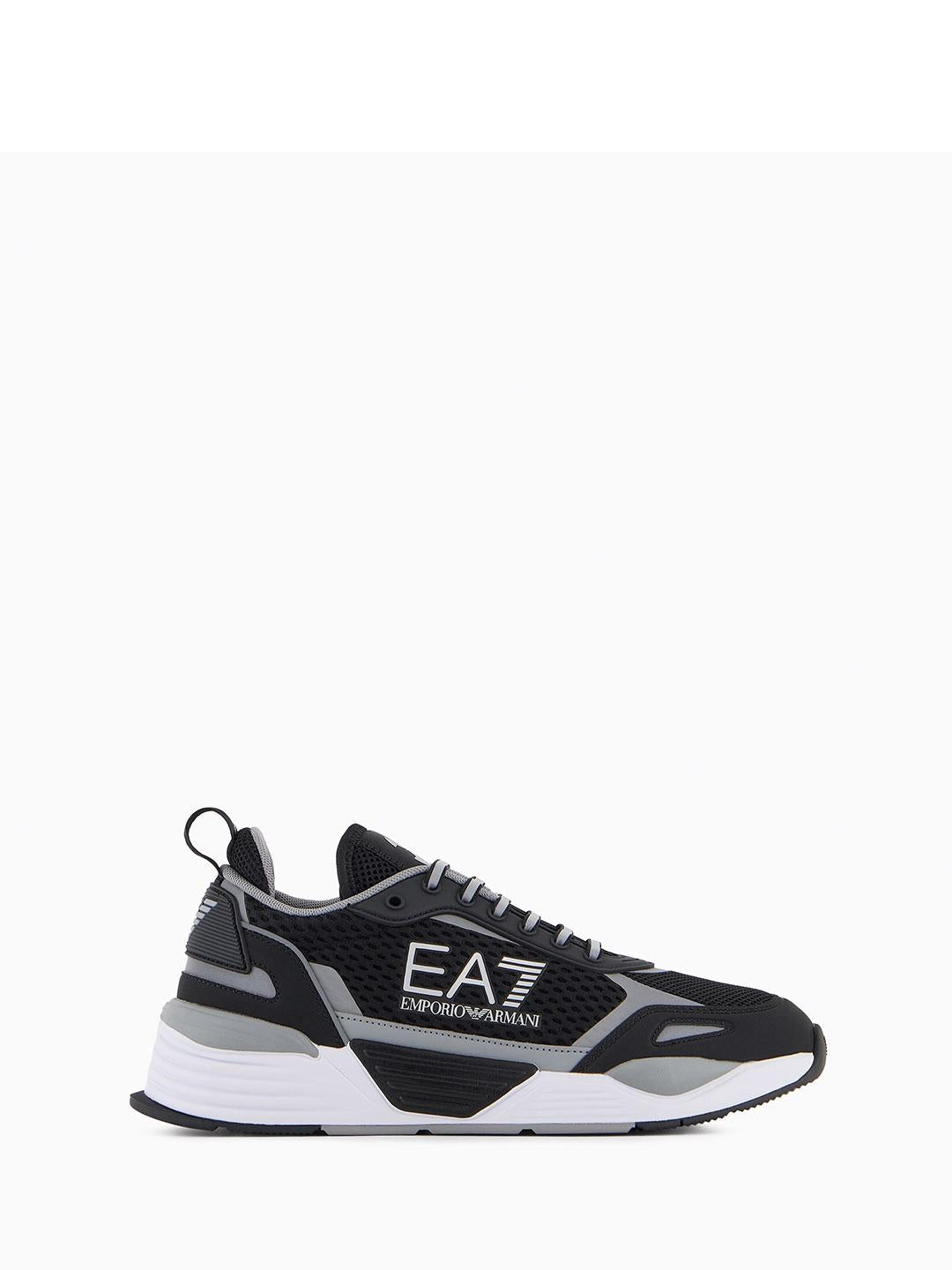 Emporio Armani Runner Mesh sneakers nero 159 NERO EMPORIO ARMANI 