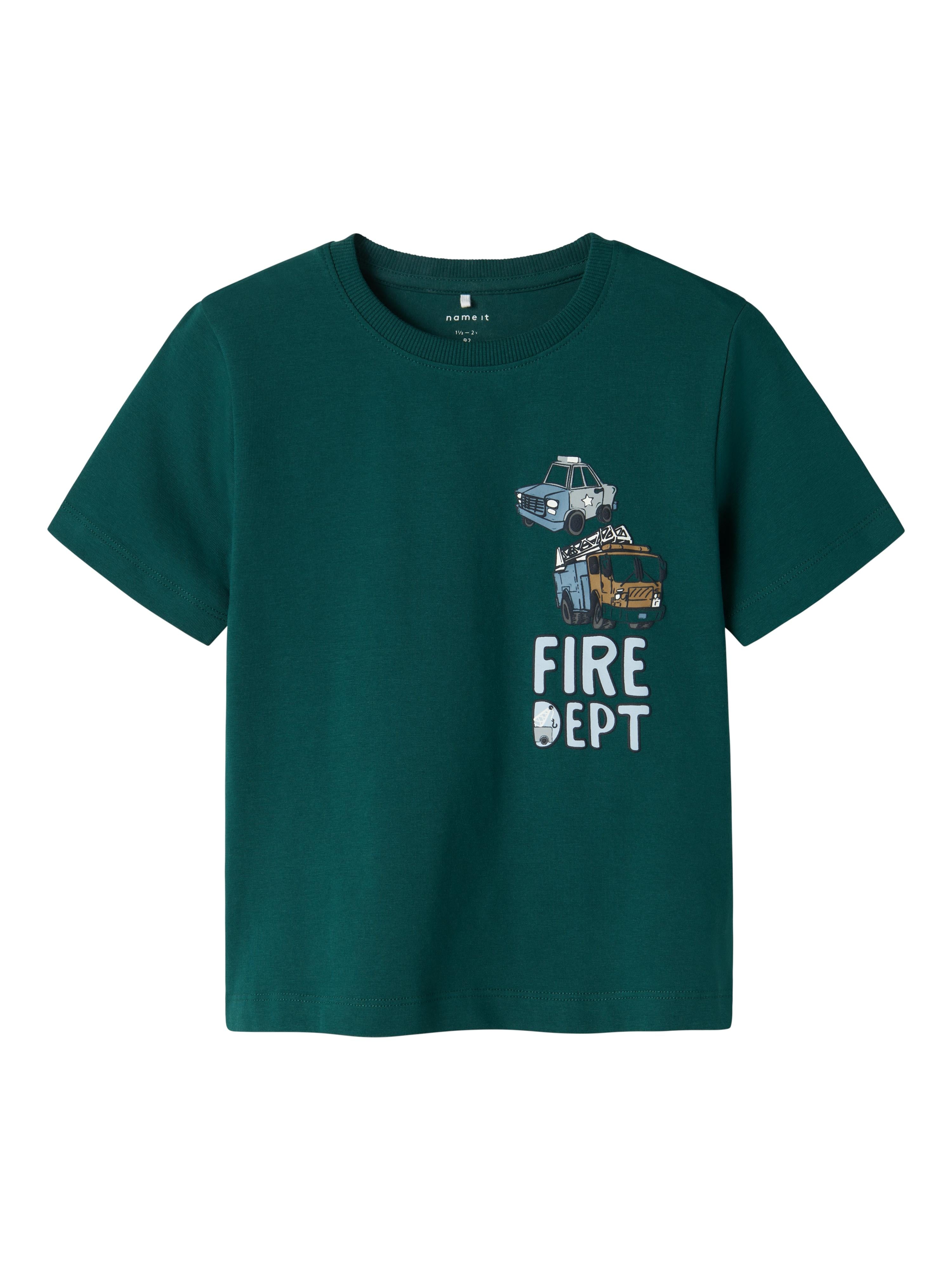 Name It t-shirt kids verde con stampa 13241059 VERDE NAME IT 