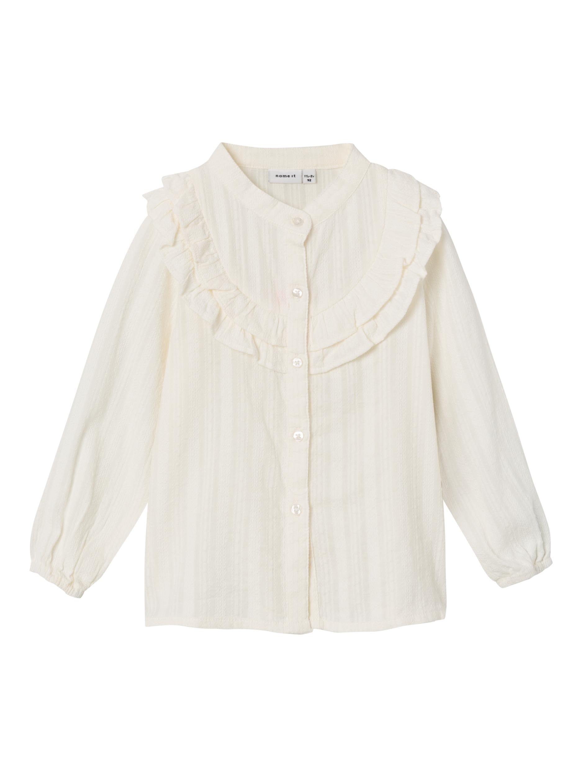 Name It camicia kids panna con balze 13225060 PANNA NAME IT 