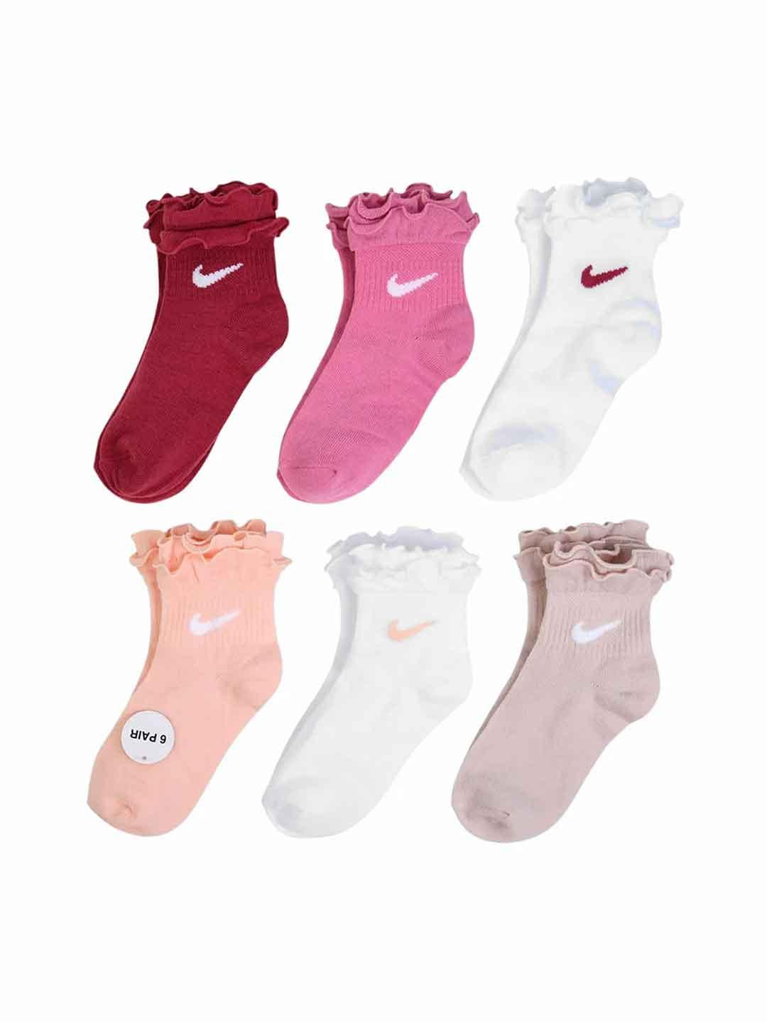 Nike calzini kids rosa set da 6 paia NN1285-ADZ ROSA NIKE 
