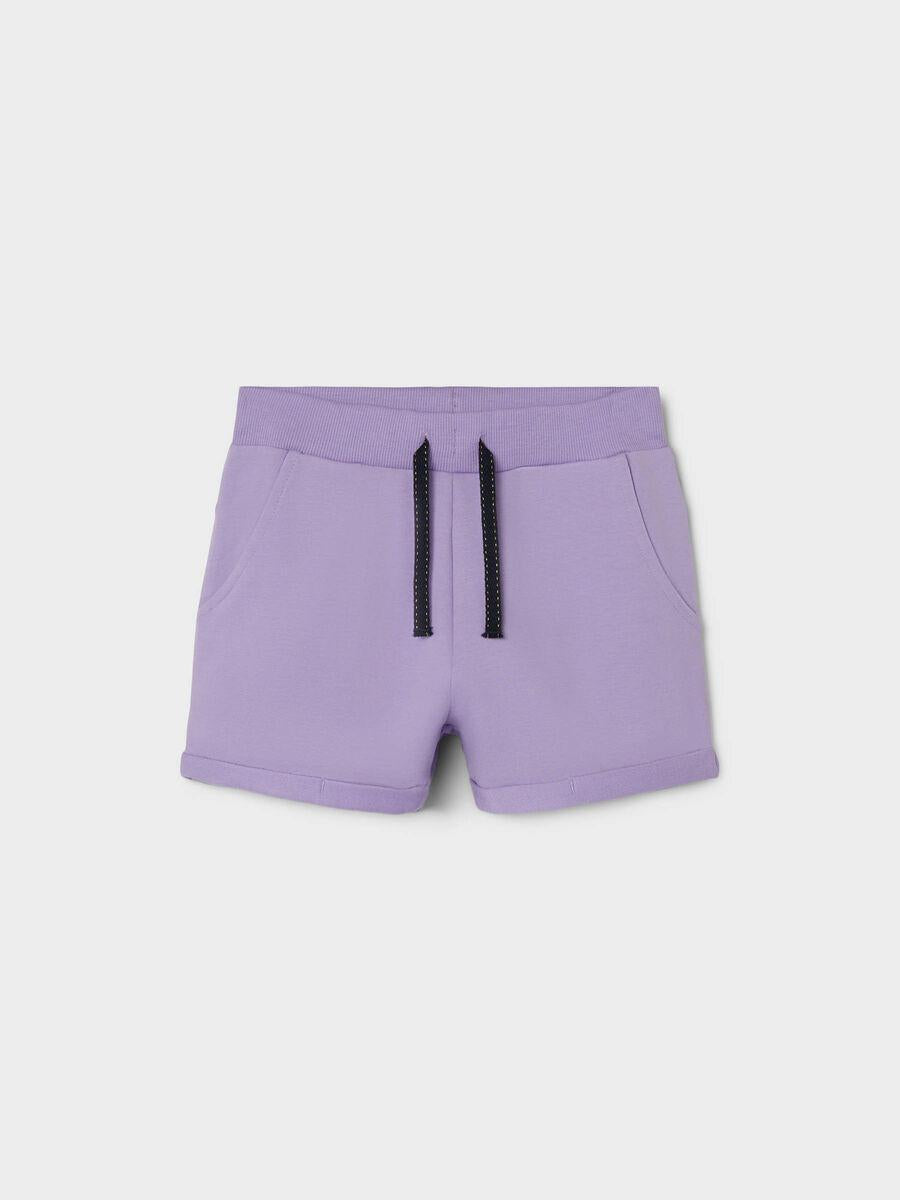 Name It kids shorts in felpa lilla 13201013 LILLA NAME IT 