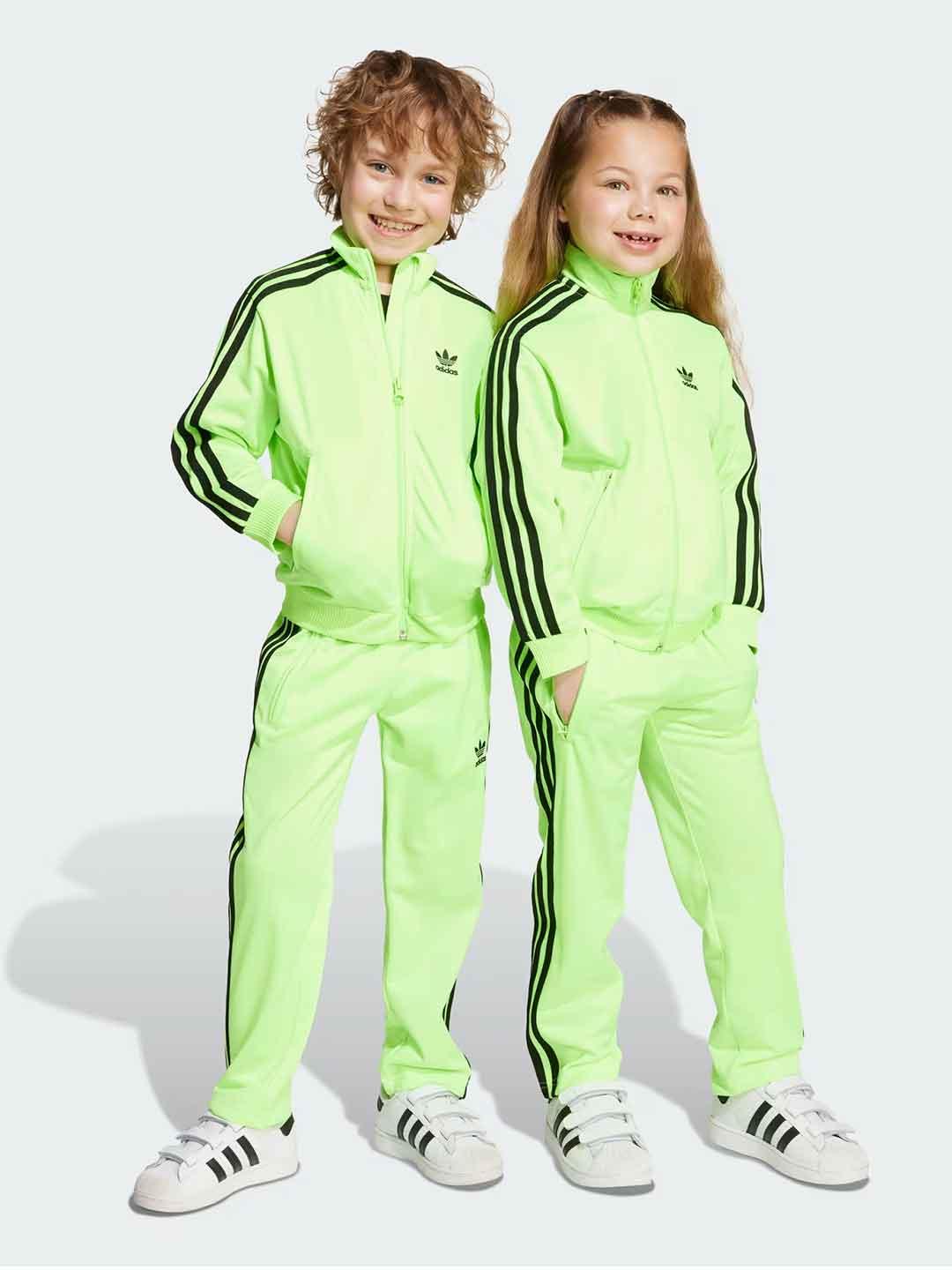 Adidas coordinato kids verde JY1147 VERDE ADIDAS 