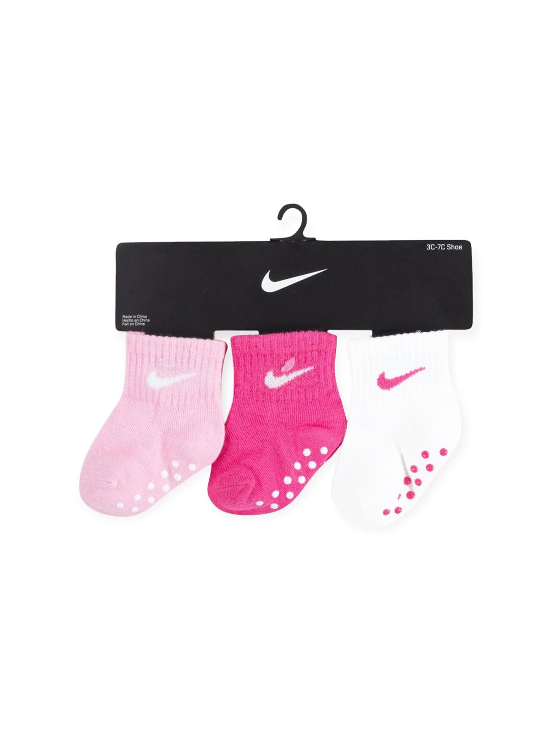 Nike Core Gripper calzini kids rosa set da 3 paia NN0053-A72 ROSA NIKE 