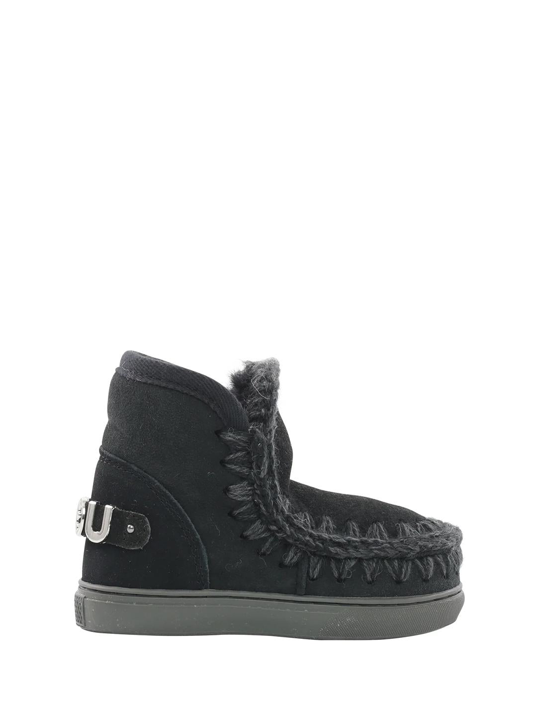 Mou Eskimo kid stivali kids nero basso FK111015A NERO MOU 