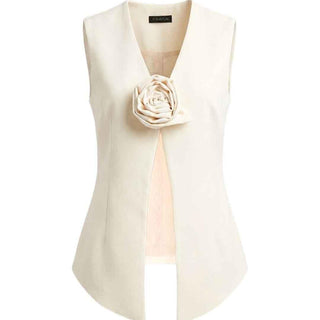 Fun & Fun gilet kids panna con rosa FCJWA03266 PANNA FUN & FUN 