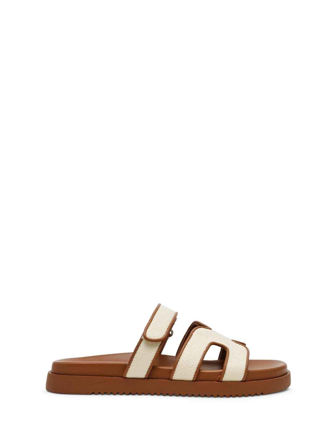 Steve Madden Missile sandali cuoio in rafia MISSILE CUOIO STEVE MADDEN 