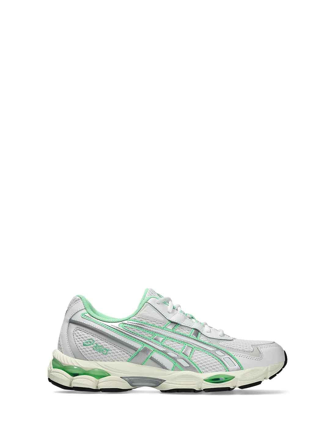 Asics Gel-NYC 2055 sneakers bianco e verde 1203A542-105 BIANCO ASICS 