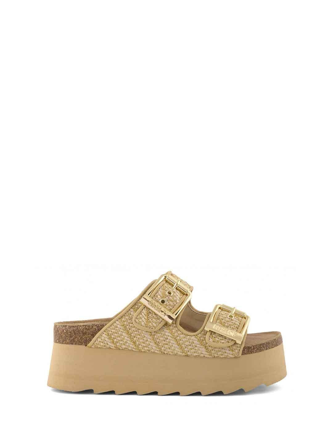 Colors Of California Irvi sabot beige platform BES600 BEIGE COLORS OF CALIFORNIA 