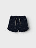Name It kids shorts blu con cuori in contrasto