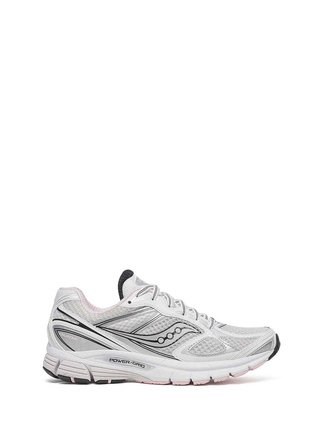 Saucony Progrid Guide 7 sneakers bianco e rosa S60936-4 BIANCO SAUCONY 