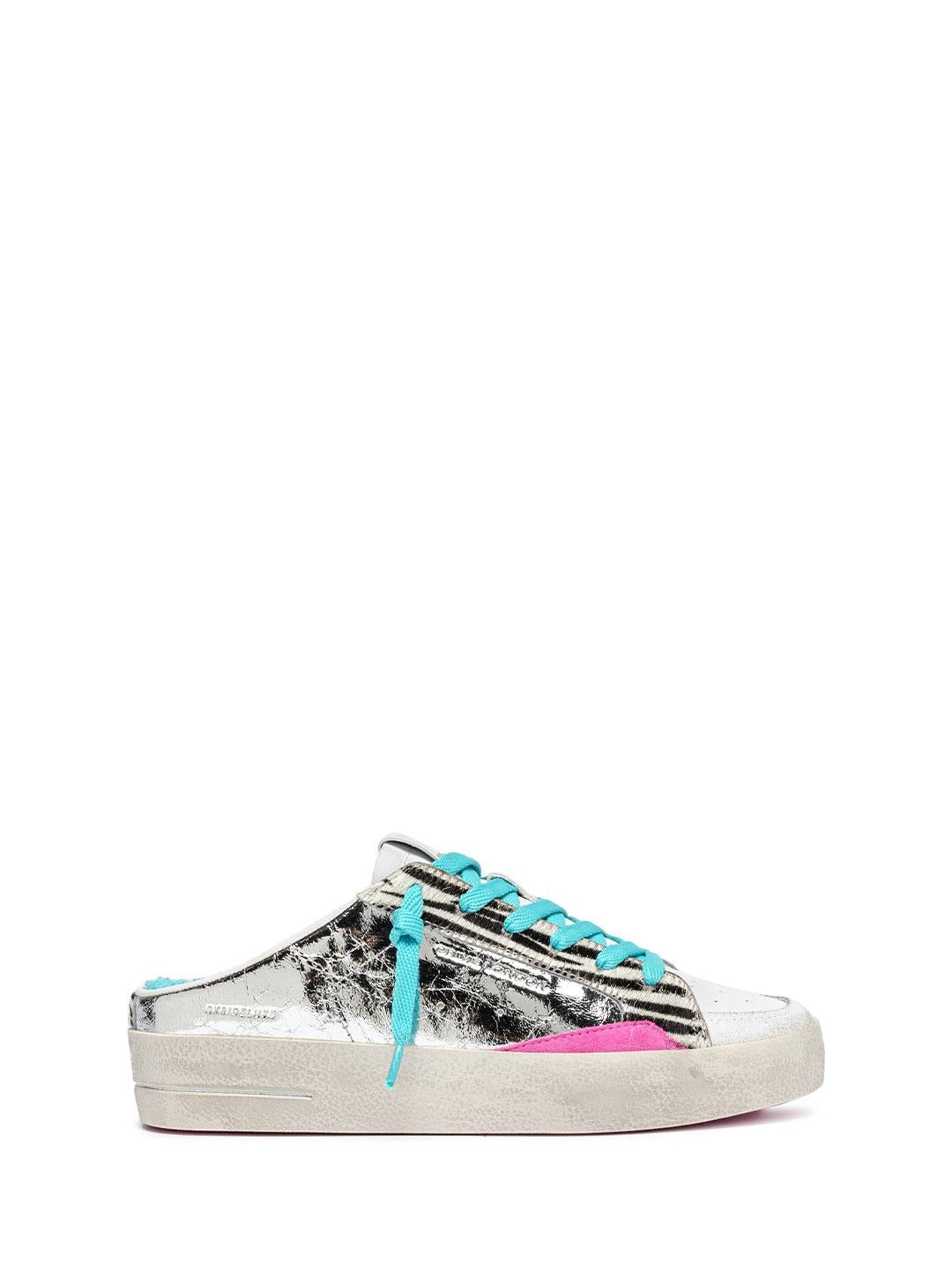 Crime SK8 Deluxe sabot argento 20170 ARGENTO CRIME 