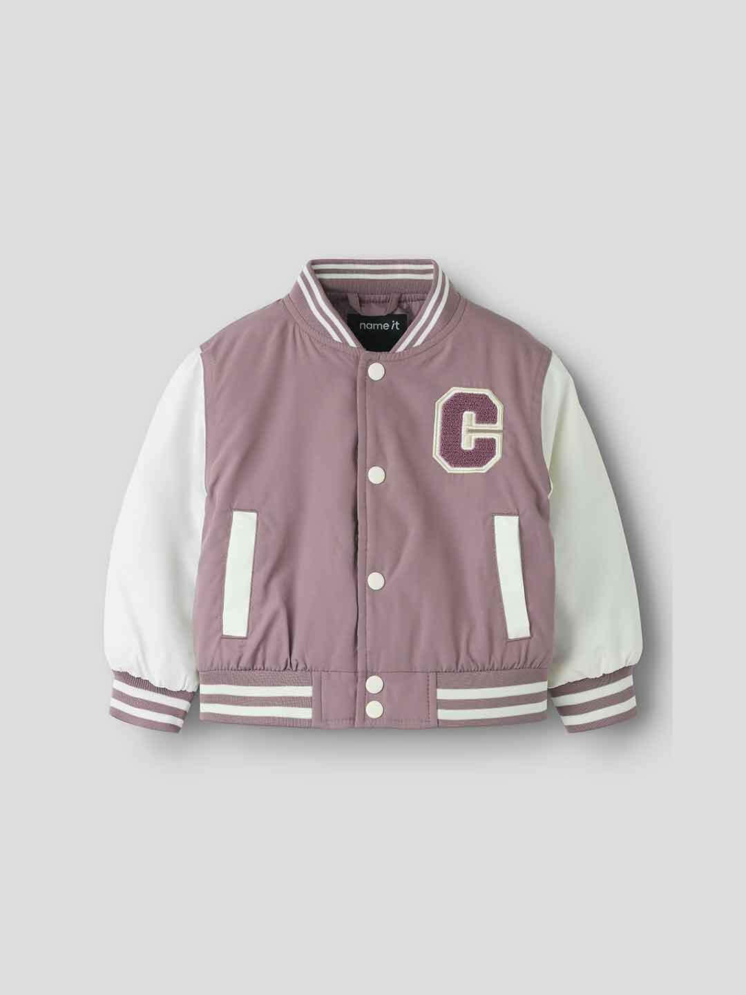 Name It giubbino kids rosa con patch C 13237831 ROSA NAME IT 