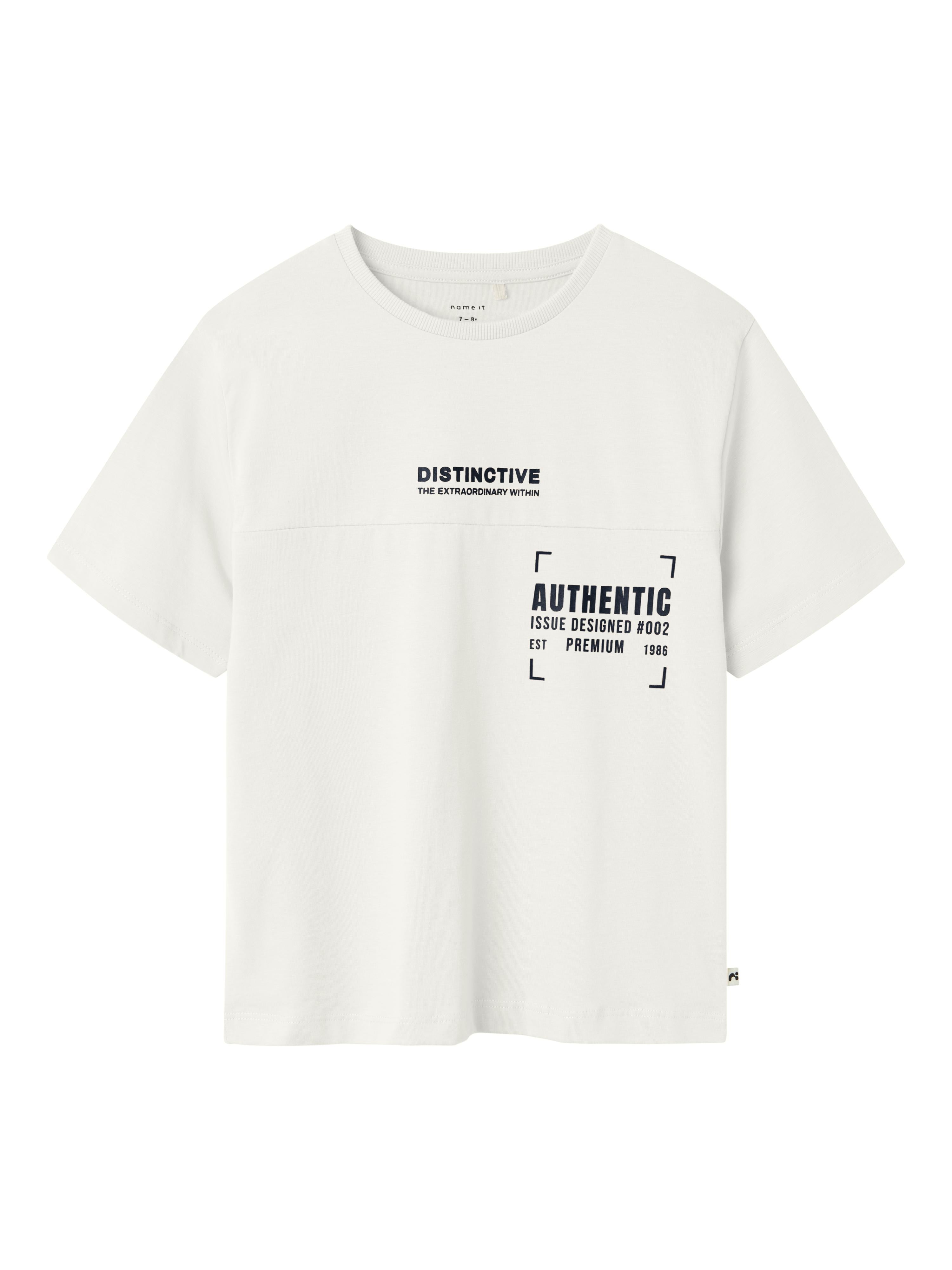 Name It t-shirt kids bianco Distinctive 13238847 BIANCO NAME IT 